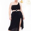 Dresses * | Curvy Sense Plus Size Kateri Cut Out Dress Black