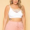 Bottoms * | Ambiance Plus Size Sweat Jogger Mauve