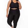 Sets * | Curvy Sense Plus Size Emme Matching Set Black