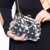 Accessories * | Impulse Glasgow Vinyl & Pearls Crossbody Bag Clear