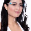 Accessories * | Curvy Sense Reusable Transparent Clear Face Shield