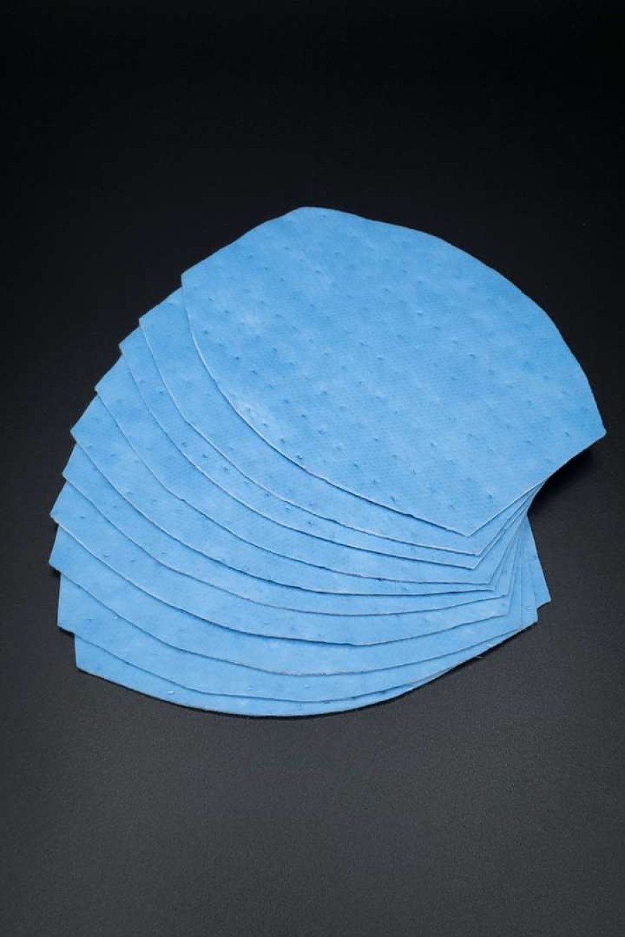 Accessories * | Curvy Sense Disposable 3-Layer Filters For Face Mask With Pocket Adult Blue