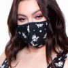 Accessories * | Curvy Sense Face Masks Washable & Reusable Printed Face Mask Ditsy Flowers