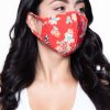 Accessories * | Curvy Sense Washable & Reusable Face Mask Mystic Flower