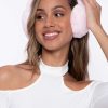 Accessories * | Illuma Fashion Bow Faux Fur Ear Muffs Accessories Pink