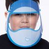 Accessories * | Curvy Sense Kids Graphic Transparent Clear Face Shield