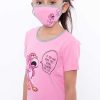 Sets * | Bobby Jack Kids Mask & Shirt Set If You Can Read This … Matching Sets