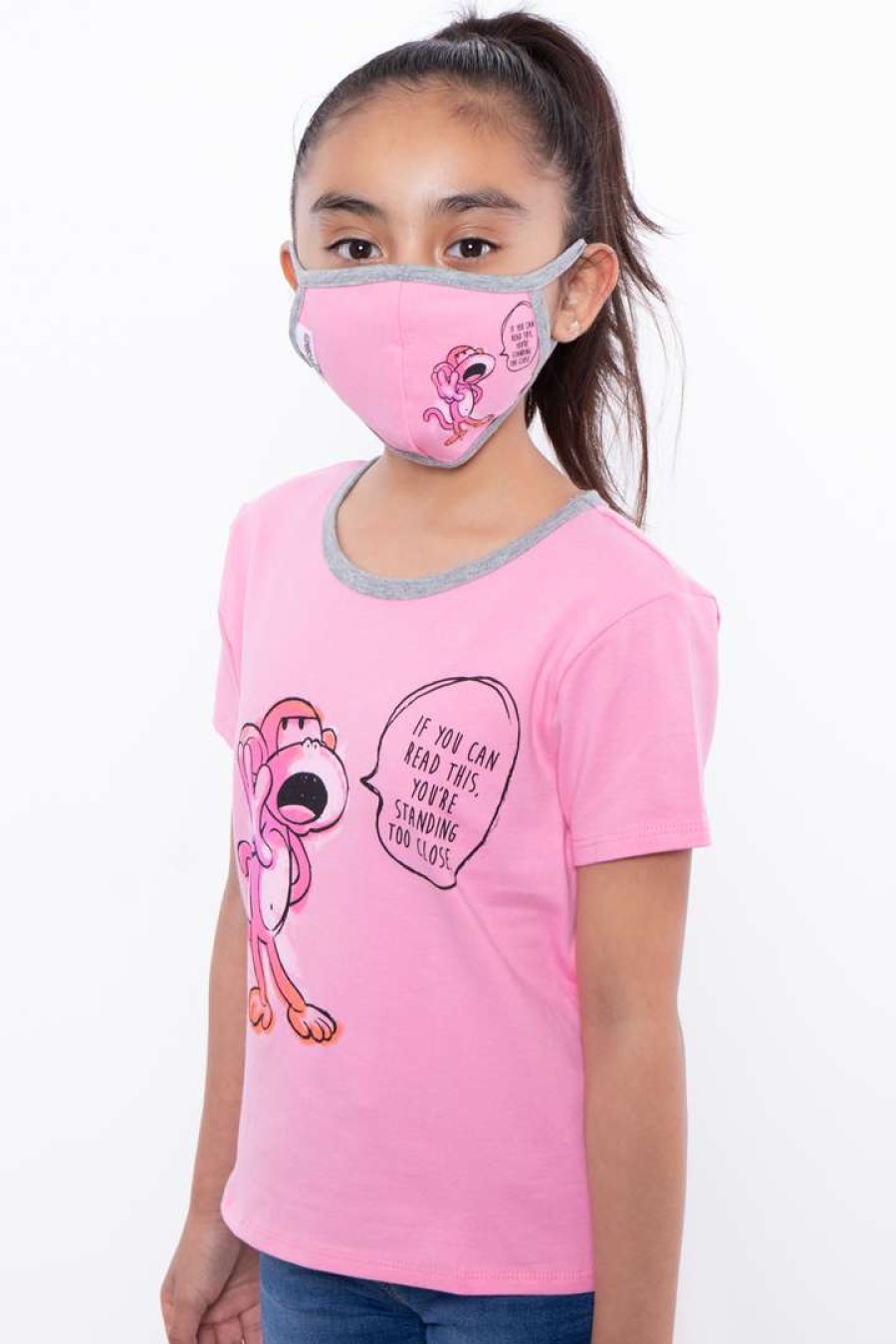 Sets * | Bobby Jack Kids Mask & Shirt Set If You Can Read This … Matching Sets