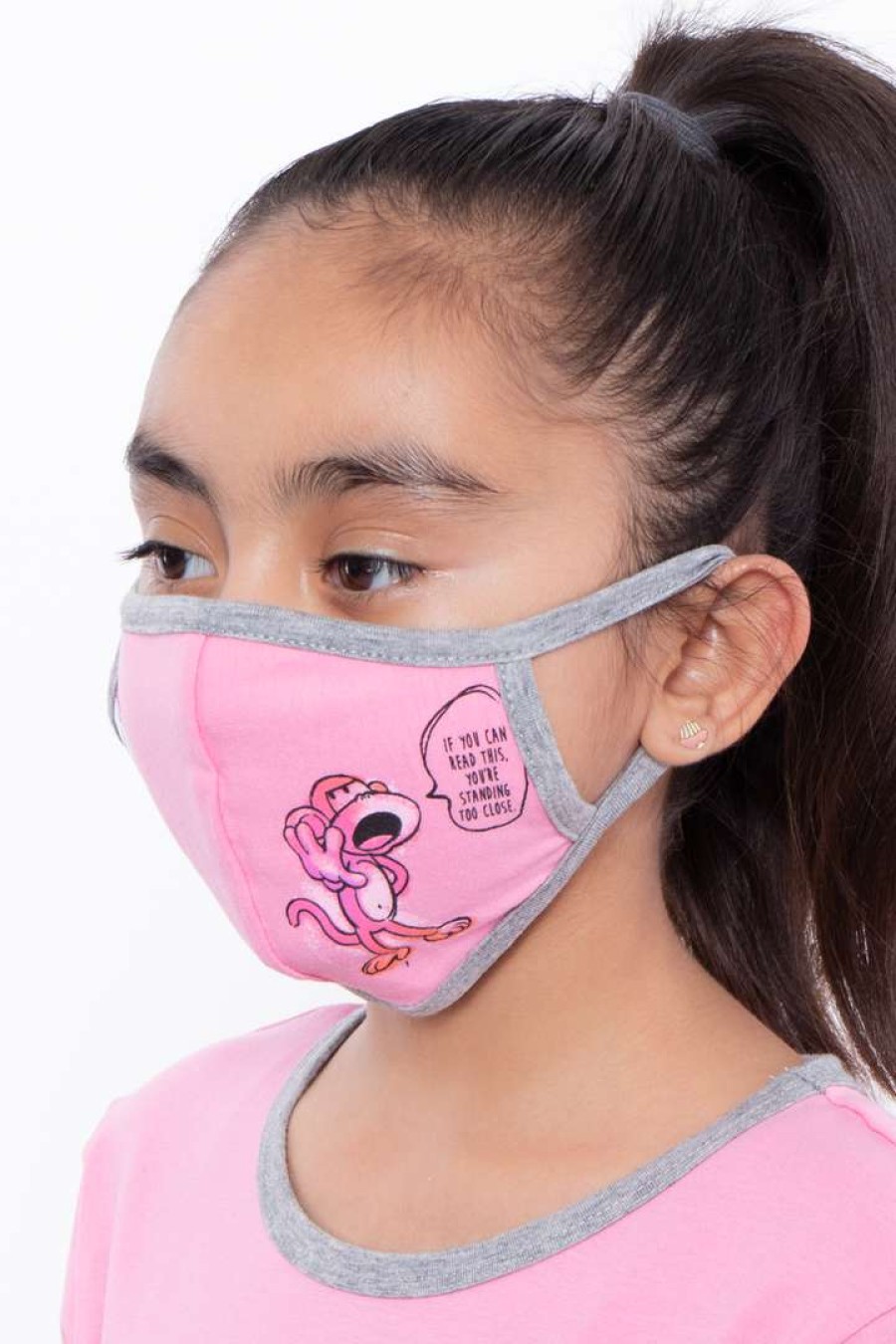 Accessories * | Curvy Sense Face Masks Kids Washable Bobby Jack Printed Face Mask Ages 4 11 Read This