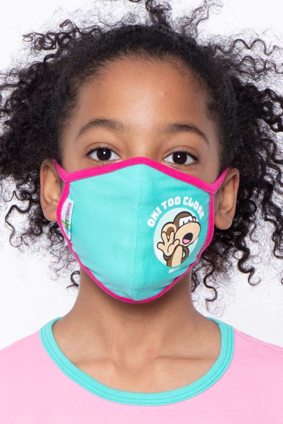 Accessories * | Curvy Sense Face Masks Kids Washable Bobby Jack Printed Face Mask Ages 4 11