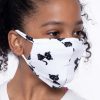 Accessories * | Curvy Sense Kids Washable Fun Patterns Face Mask ( Ages 4 11 ) Face Masks Black Cat