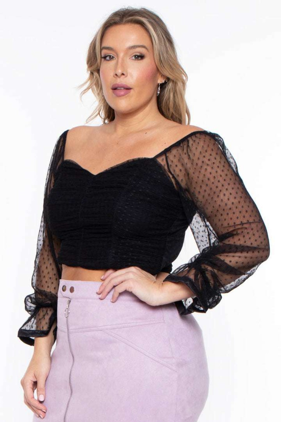 Bottoms * | Haute Monde Plus Size Betty Mini Skirt Back In Stock Lavender